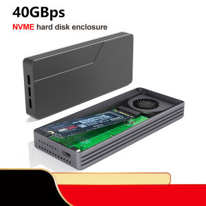 Kebidumei 40Gbps M.2 NVMe Enclosure USB4 SSD Externa Case PCIe4.0 Type C M2 Aluminium Hard Disk House