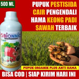 Promo 500 ML Bionnic Pembasmi Keong Mas Terlaris - Pupuk Pengusir Keong Mas Sawah Manjur - Racun Keong Mas Paling Mudah di Semprotkan - Cara Mengatasi Keong Mas Sawah Paling Laris - Obat Keong Mas Paling Manjur