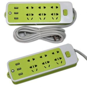 [HCM] (HÀNG TỐT) Ổ Cắm Điện Xanh Lá Đa Năng - Ổ Cắm Điện 6 Lỗ Sạc Nhanh Kèm 3 Lỗ Sạc USB- Nạp Điện Trực Tiếp Và Cấp Tốc Cho Mọi Thiết Bị Chống Giật Giúp Tiết Kiệm Điện Và Tiện Lợi