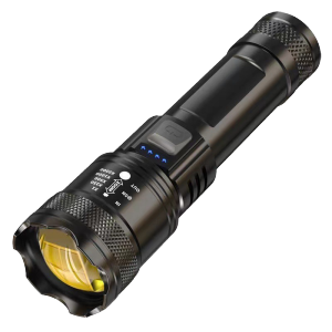 【Intelligent digital display】USB waterproof Zoom torchlight ultra bright torch light rechargeable flashlight rechargeable super bright flashlight powerful led flashlight 手电筒