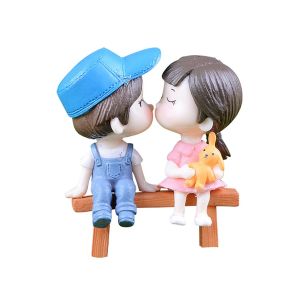 Mainan Miniatur Pasangan / Kakek Nenek Untuk Dekorasi Taman Bonsai Rumah Boneka