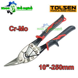 Kéo cắt tôn 10 inch TOLSEN 30021-Kéo cắt xương thạch cao-Kéo cắt tole trái - KIOT ĐỒ NGHỀ