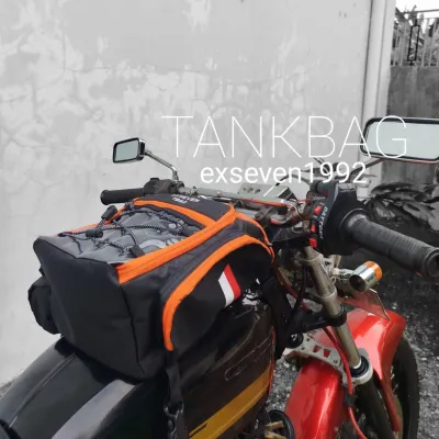 Tankbag Tas Tangki Motor Stang Dashbag Selempang Tempat HP Sport Adaptor by Funcover