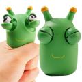 Funny Squishy Eye Popping Flippy Squeeze Toys Green Yellow Eye Worm Stress Reliever Antistress Fidget Toy Popping Out Eyes Gifts. 