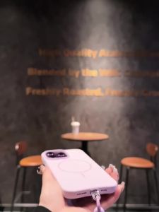 Ốp điện thoại từ tính lỏng màu sắc [bao đựng dây đeo] cho Iphone16 Pro Max 15 14 13 12 11 vỏ silicone mềm TPU chống sốc