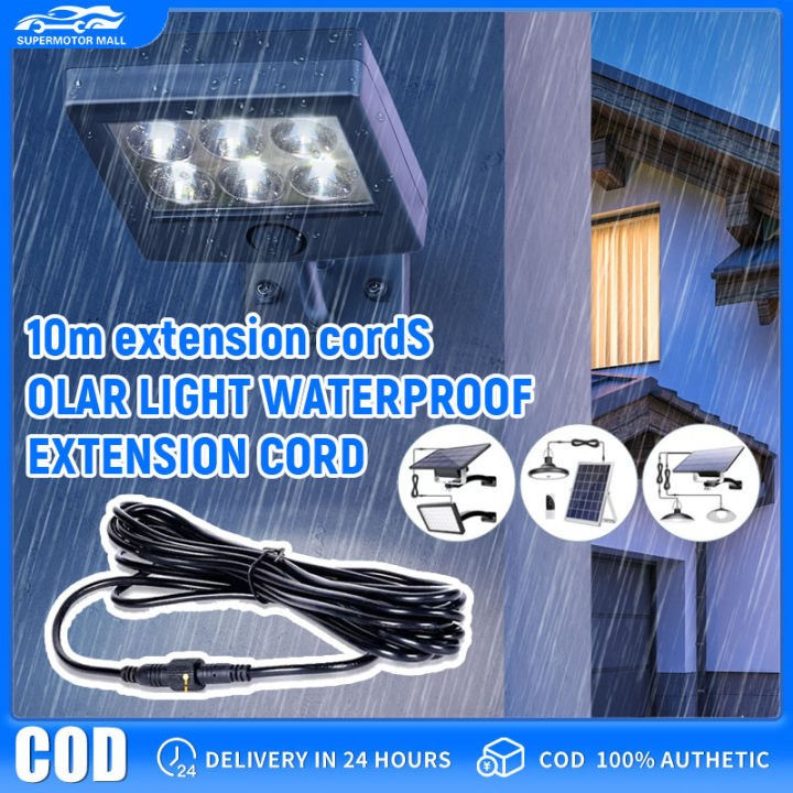 【COD/Original】Solar Light Extension Cable 5M 10M Power Cord Solar