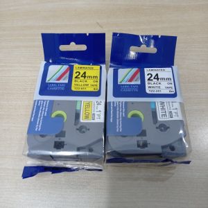 Bộ 2 băng nhãn Tz2- 24mm cho máy in Brother P-Touch