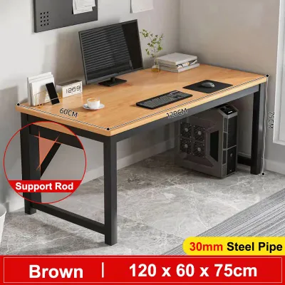 JIAJU 140/120CM Meja Belajar Moden Design Student Study Table Computer Desk Notebook Table Home Office Table meja jepun/Meja Pejabat/ Meja Komputer 办公桌