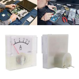 Analog Amperemeter DC0-20A Panel Meter Amp Mechanical Current Mechanical Ammeters Pointers Ammeter
