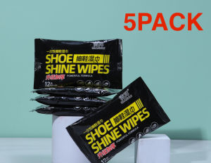 Ecoplanet COD#HOT 24HOURS SHIPOUT 1/5/10pack 12sheet Shoe Wipes Shoe Cleaner Disposable Wet Wipes Leather Shoes Sandals Cleaning Tissue high quality