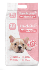 Absorb Plus Antibacteria Training Pee Pads (Small 100PCS 35X45cm)