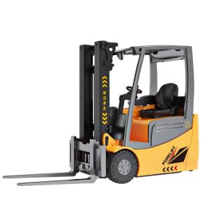รถยกของเล่น รถโฟล์คลิฟท์ รถบังคับ รีโมท รถยกของ 1/16 ของเล่นรถบรรทุก รถเก็บสะสม Metal & Plastic Remote Control Forklift 1/16 Engineering Vehicle Toy Collection for Kids