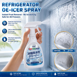 Defrosting Agent Home Refrigerator Defrosting Agent No Damage Refrigerator Liner Easy Spray Use Household Appliance Care Supplies