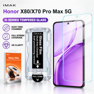 Tempered Glass For Honor X80 Pro Max X70 5G Support Fingerprint Protector Film Anti Oil FM0005