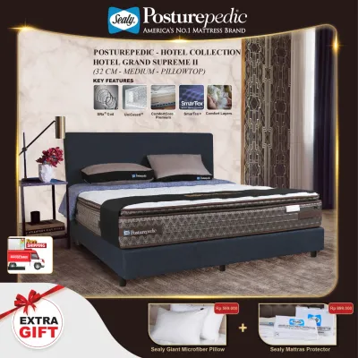 Sealy Mattress Hotel Collection Hotel Grand Supreme II Springbed SRx Coil