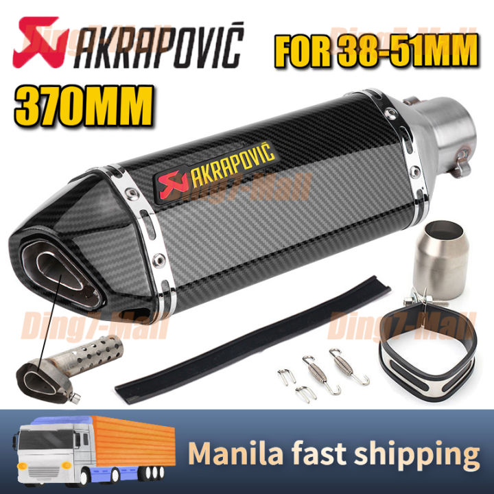 Universal Motorcycle ATV Pit Bike Slip-on Exhaust Muffler Pipe DB Killer Silencer 38 51mm