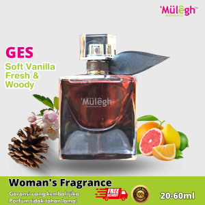 Mulegh Parfum - GES 20-60ml | Parfum Wanita Wangi 12Jam  24Jam & 36Jam