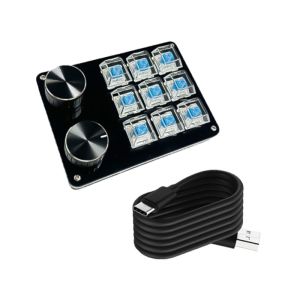 Bàn phím Macro có thể lập trình hiệu quả cao9/10/12/ Bàn phím chơi game cơ học 15Key để sử dụng đa phương tiện và công nghiệp