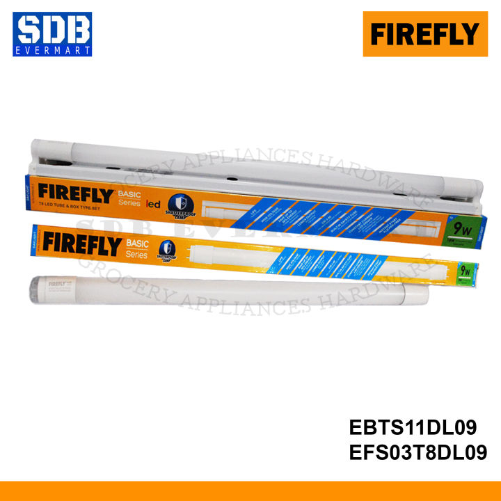 Firefly-Basic T8 Led Tube & Box Type Set Basic Led Tube Glass T8-9W ...