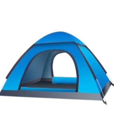 TENDA CAMPING DOME WATERPROOF OTOMATIS 6 ORANG 4 ORANG ANTI AIR FREE TAS 2-4 ORANG-HikeZone