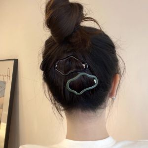 Hairpin Hair Accessories Fluffy and Natural Headdress Hair Clips Hair Decoration Light and Elegant