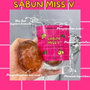 Sabun Miss V Herbal Soap by Farhah Beauty | Manjakani Tightening Soap | Remove Odor Itch Discharge