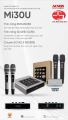 [ CHÍNH HÃNG ] Vang Số Chỉnh Cơ Tích Hợp Bluetooth & Micro Acnos MI30U, Tính Năng ENHANCER (Có Nâng Tiếng, Livestream, Ghi Âm) Thiết Kế Nhỏ Gọn, Có Thể Kết Nối Với Điện Thoại, Dùng Hát Karaoke Trên Các Loa Nghe Nhạc Cao Cấp. 