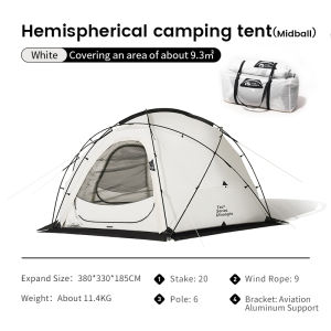 MOBI GARDEN Outdoor Camping Tent Commander Rainproof Waterproof Ball Tent Large Space Thickened 4 Season