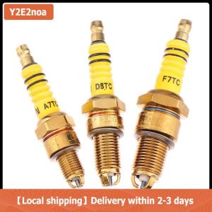 【Local shipping】 1Pcs Spark Plug 3 Triple Electrode A7TC D8TC For GY6 CG 50 70 110 125 150CC Motorcycle Atv Scooter Dirt Bike Go Kart