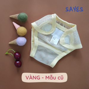 Loại tốt 1 miếng Tã vải lưới bỉm vải lưới tã dán thoáng mát cho bé sơ sinh