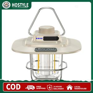 【Chinatera】 LED Camping Lantern - Portable and Rechargeable Light for Outdoor Adventures Hiking and Emergency Situations - Bright and Durable with Long Battery Life