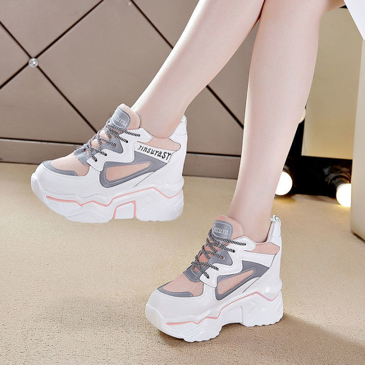 High heel platform outlet sneakers