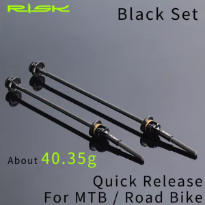 Nguy cơ xe đạp leo núi nhanh chóng phát hành Rod hợp kim titan trục sợi carbon trục Titan đường bộ bánh xe Hub thanh kéo