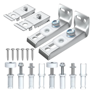 Professional Door Hardware Repair set Closet Door Hardware Repair set Repair Replacement Part Easy Installation Durable