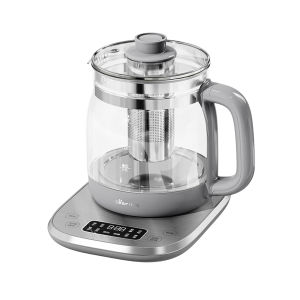 Bear Electric Water Kettle Tea Maker with 1.5L Glass Pot Stainless Steel Filter Smart Heat Insulation Multi Functions