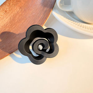 Kẹp tóc càng cua hoa hồng xoắc ốc phong cách nàng thơ nhẹ nhàng K67