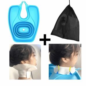 PANE5 Upward-looking Foldable Hair Washing Basin Portable Convenient Hair Washing Sink Hair Washing Pad Lightweight Foldable Hair Wash Tub Barber Accessories