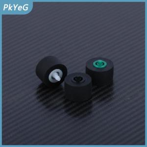 PkYeG 10PCS 10x6x1.5x10mm  đài phát thanh phong trào Pinch con lăn bánh xe với trục cho băng ghi Cassette Máy nghe nhạc Phụ kiện âm thanh