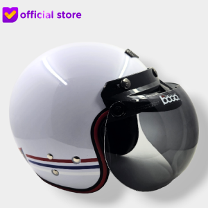 FORCE Helm Bogo Retro Zone 03 Smartlock Anti Maling Kaca Bogo Original Import