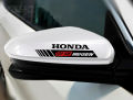 สติ๊กเกอร์ติดรถฮอนด้า สติ๊กเกอร์ติดกระจกมองข้าง HONDA MUGEN อุปกรณ์แต่งรถ รถแต่ง รถซิ่ง Car Stickers. 