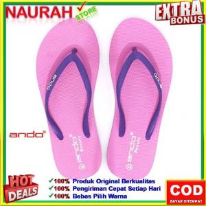 Sandal Jepit Ando Wanita Mayava Sendal Jepit Wanita Dewasa Original Aneka Warna Anti Slip