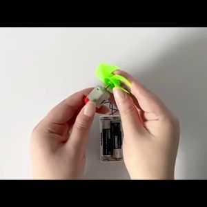 130 Motor Kit with 2x Battery Storage Case and Switch 16500 RPM Mini Student DIY Electronic Motor Circuit Models Kit