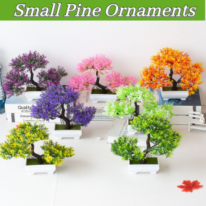 Decoration Decorative Bonsai simulated plant Various shapes Green simulation Less maintenance Ornament Bonsai Bonsai Warm and cozy not wilting Lifelike