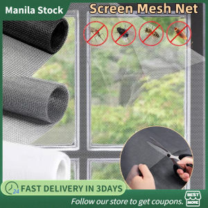 Home Professional Fiberglass Mosquito Net for Windows Extra Fine Mesh for Window and Door Screens