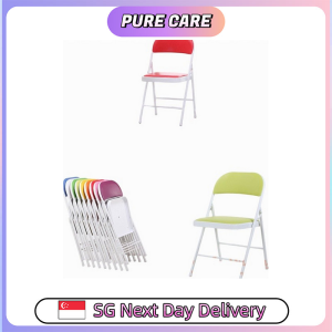 【Pure Care】 Free-installation Foldable Chair/ Waterproof Seat Foldable Chair/ Space-Saving Chair/ Conference Chair
