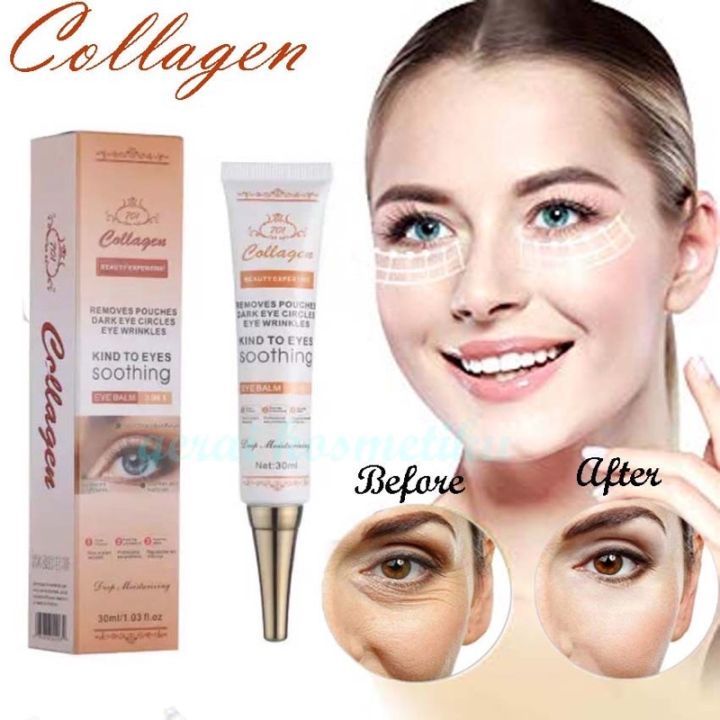 COLLAGEN PLUS VIT E EYE BALM 3 IN 1 READY STOCK | Lazada