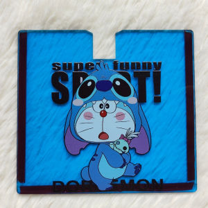 พร้อมส่ง! กรอบป้ายภาษีรถยนต์อะคริลิกใส หนา 3 ซม. กรอบป้ายภาษีลายการ์ตูนน่ารัก