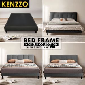[FREE SHIPPING] KENZZO Divan Base Bed Frame | Swiss Foundation | Solid Divan Bedframe | Bedframe Single Bedframe | Queen Bedframe | King Bedframe | Single Bedframe