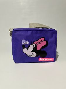 Minnie Sling Bag Tupperware (zipper bunga es)