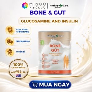 Sữa Bột Healthy Care Bone & Gut 800g – Hỗ Trợ Khớp Cơ Giàu Canxi – Sữa Cho Người Cao Tuổi